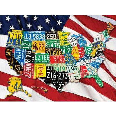 State Plates 1000 Pc