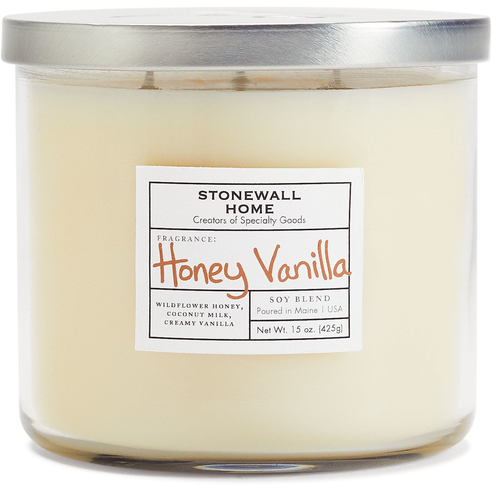 Honey Vanilla Medium Bowl Candle