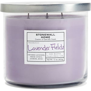 Lavender Fields Medium Bowl Candle
