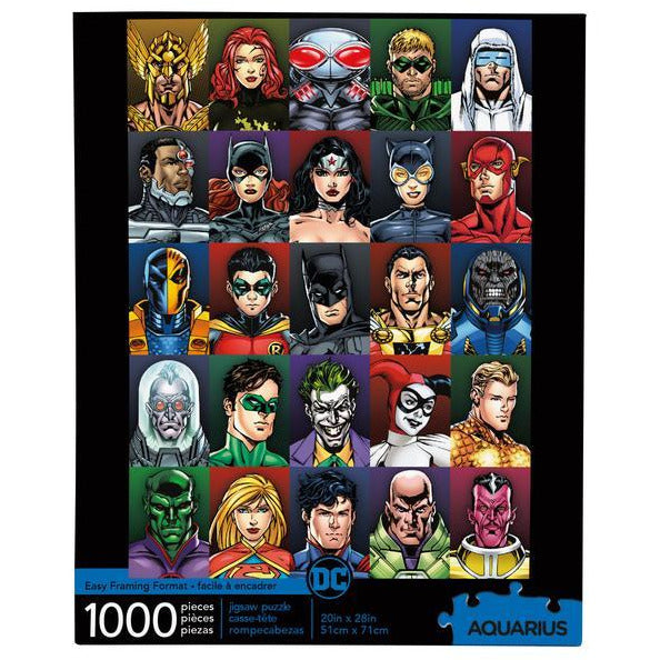 DC Comics - Faces 1000 Pc