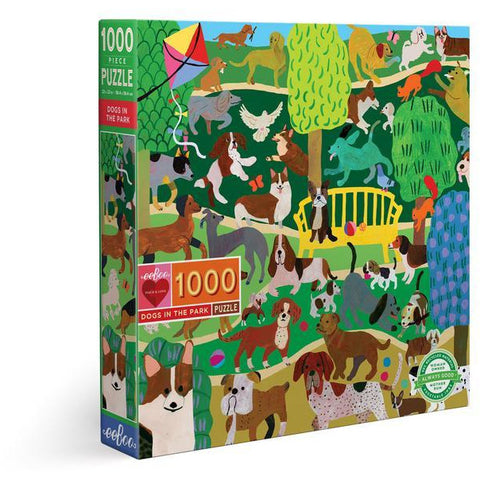 Dogs in the Park 1000 Piece Puzzle